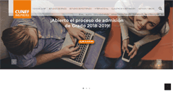 Desktop Screenshot of cunef.com