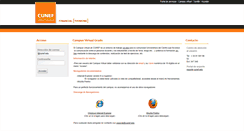 Desktop Screenshot of campusvirtual.cunef.edu